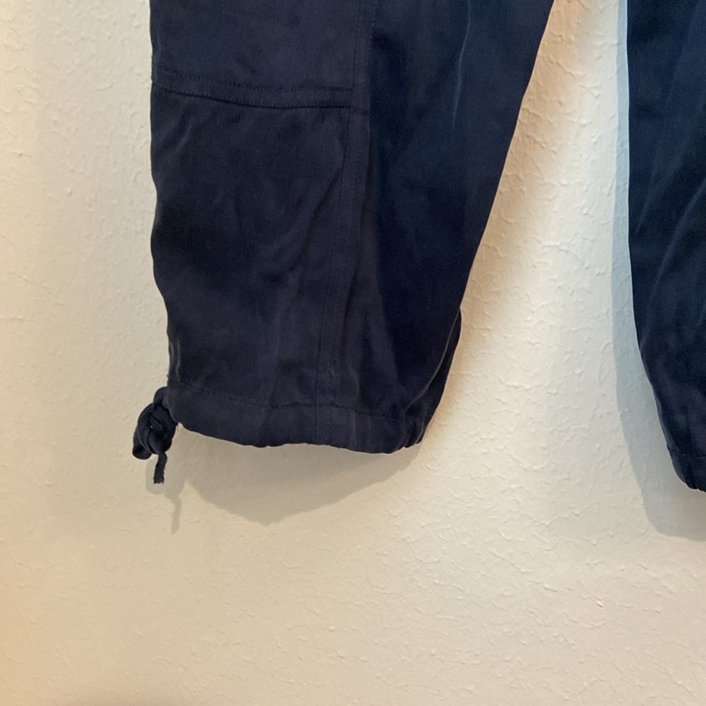 Ganni Washed Twill Satin Pants - Picture 6 of 9